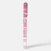 Coques Case-Mate iPhone Abstrait #3 : Brillant rose (Verso / Droite)