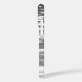 Coques Case-Mate iPhone Abstrait #3 : Reflet gris argent (Verso / Gauche)