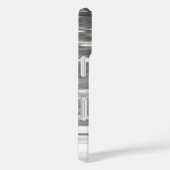 Coques Case-Mate iPhone Abstrait #3 : Reflet gris argent (Verso / Droite)
