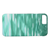 Coques Case-Mate iPhone Abstrait #3 : Shimmer vert (Dos (Horizontal))