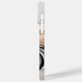 Coques Case-Mate iPhone Abstrait Anthracite Grey Sienna Art moderne fracta (Verso / Gauche)
