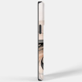 Coques Case-Mate iPhone Abstrait Anthracite Grey Sienna Art moderne fracta (Verso / Droite)