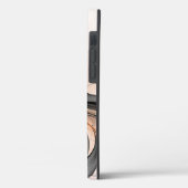 Coques Case-Mate iPhone Abstrait Anthracite Grey Sienna Art moderne fracta (Verso / Gauche)
