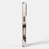 Coques Case-Mate iPhone Abstrait Anthracite Grey Sienna Art moderne fracta (Verso / Droite)