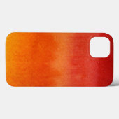 Coques Case-Mate iPhone Abstrait aquarelle peinte à la main arrière - plan (Verso (horizontal))