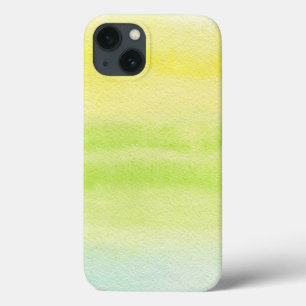 Coques Pour iPhone Abstrait aquarelle peinte à la main arrière - plan