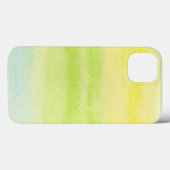 Coques Case-Mate iPhone Abstrait aquarelle peinte à la main arrière - plan (Verso (horizontal))