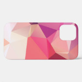 Coques Case-Mate iPhone Abstrait arrière - plan bas, triangle géométrique, (Verso (horizontal))
