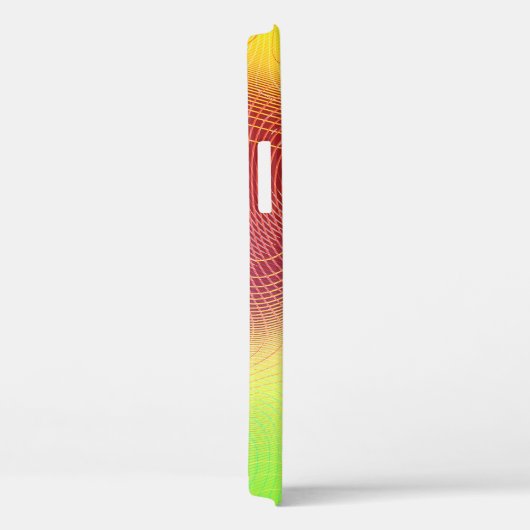 Coques Case-Mate iPhone abstrait arrière - plan flou. palette graphique mu (Verso / Droite)