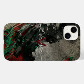 Coques Case-Mate iPhone Abstrait Art moderne Glam Faux Gold Glittery (Verso (horizontal))