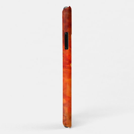 Coques Case-Mate iPhone Abstrait automatique en orange (Dos/Droite)