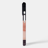 Coques Case-Mate iPhone Abstrait aux tons de terre (Verso / Gauche)
