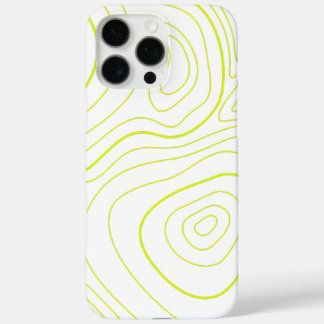 Coques iPhone 16 Pro Max abstrait beau jaune