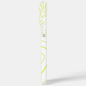 Coques Case-Mate iPhone abstrait beau jaune (Verso / Gauche)