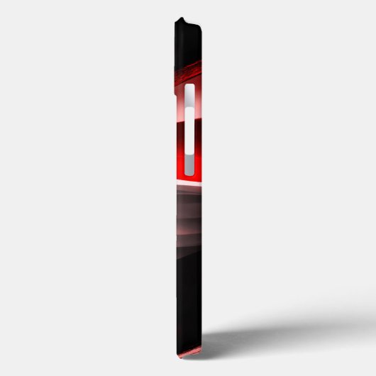 Coques Case-Mate iPhone Abstrait Black & Red Design Premium Electronics - (Verso / Gauche)