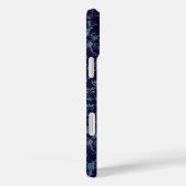 Coques Case-Mate iPhone Abstrait bleu (Verso / Droite)