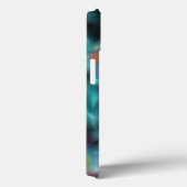 Coques Case-Mate iPhone Abstrait bleu (Verso / Droite)
