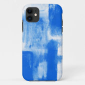 Coques Case-Mate iPhone Abstrait bleu (Dos)
