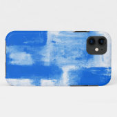 Coques Case-Mate iPhone Abstrait bleu (Dos (Horizontal))