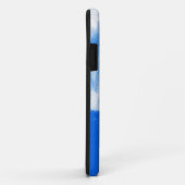 Coques Case-Mate iPhone Abstrait bleu (Dos/Droite)