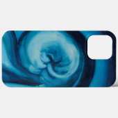 Coques Case-Mate iPhone Abstrait | Bleu I | Georgia O'Keeffe (Verso (horizontal))