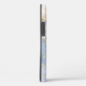 Coques Case-Mate iPhone Abstrait Blue, Taupe et Gold Coque-Mate iPhone Cas (Verso / Droite)