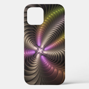 Case-Mate iPhone Case Abstrait brillant Trippy coloré 3D Fractal Art