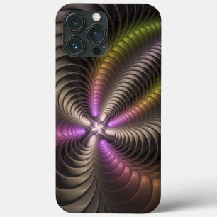 Case-Mate iPhone Case Abstrait brillant Trippy coloré 3D Fractal Art