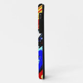 Coques Case-Mate iPhone Abstrait coloré (Dos/Gauche)