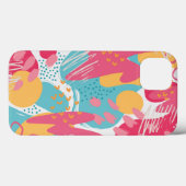 Coques Case-Mate iPhone Abstrait coloré (Verso (horizontal))