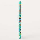 Coques Case-Mate iPhone Abstrait coloré Paisley (Dos/Gauche)