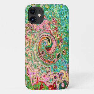 Case-Mate iPhone Case Abstrait Coloré Rétro Psychedélique Tourbillon Arc
