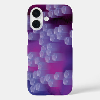 Coques iPhone 16 Abstrait dans les purples