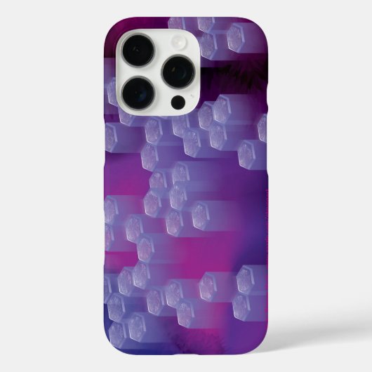 Coques Case-Mate iPhone Abstrait dans les purples (Verso)
