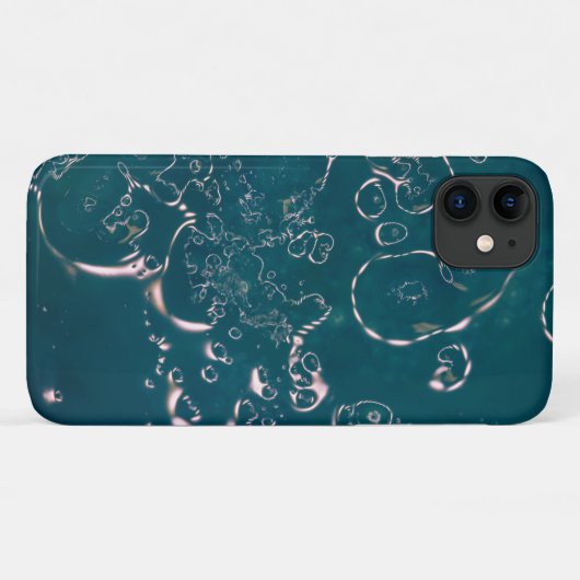 Coques Case-Mate iPhone abstrait de bulle (Dos (Horizontal))