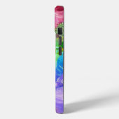 Coques Case-Mate iPhone Abstrait de Crystal Mountain (Verso / Gauche)