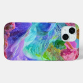 Coques Case-Mate iPhone Abstrait de Crystal Mountain (Verso (horizontal))