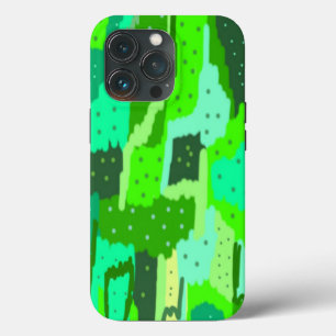 Case-Mate iPhone Case Abstrait de feuillage vert