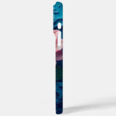 Coques Case-Mate iPhone Abstrait de fleurs (Verso / Gauche)