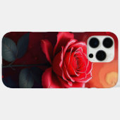 Coques Case-Mate iPhone Abstrait de fleurs (Verso (horizontal))