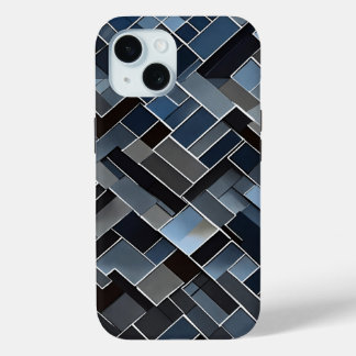 Coque Pour iPhone 15 Abstrait de luxe