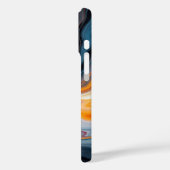 Coques Case-Mate iPhone Abstrait de torsion - Gras & Art Dynamique (Verso / Gauche)