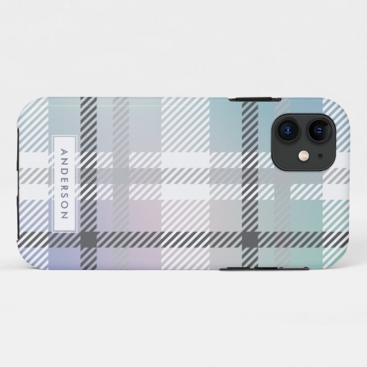 Coques Case-Mate iPhone Abstrait dégradé arc-en-ciel moderne (Dos (Horizontal))