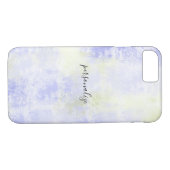 Coques Case-Mate iPhone Abstrait d'olive violette (Dos (Horizontal))
