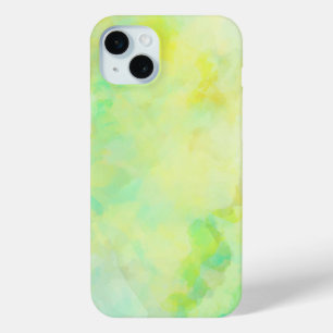 Coque iPhone 15 Mini Abstrait Elegant mixte motif de peinture coloré