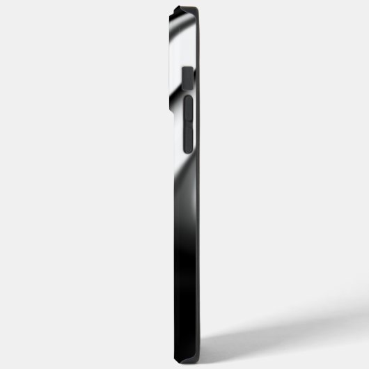 Coques Case-Mate iPhone Abstrait en noir et blanc (Verso / Gauche)