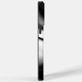 Coques Case-Mate iPhone Abstrait en noir et blanc (Verso / Droite)