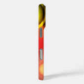 Coques Case-Mate iPhone Abstrait en rouge et jaune (Verso / Droite)