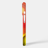 Coques Case-Mate iPhone Abstrait en rouge et jaune (Verso / Gauche)