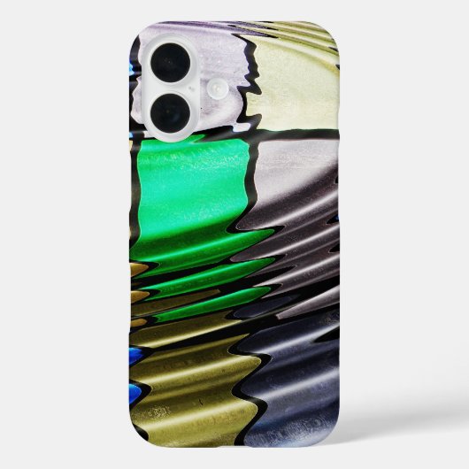 Coques Case-Mate iPhone Abstrait en verre dépoli (Verso)